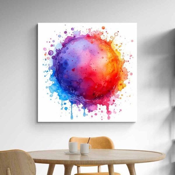 Peinture Abstraite Aquarelle